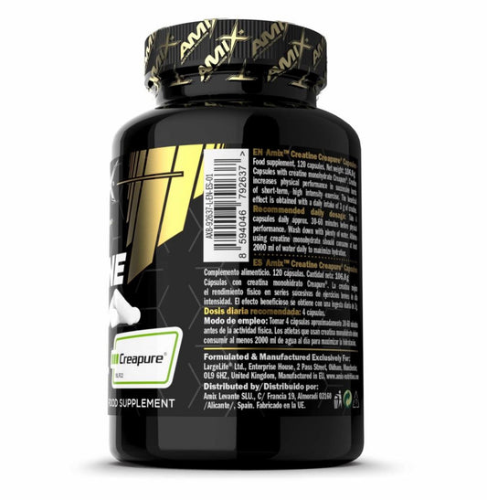 AMIX Creatine Creapure® Caps 120 Cápsulas