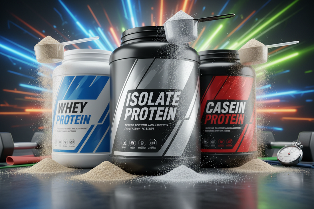Whey, isolate o caseína: ¿cuál es la proteína que necesitas?