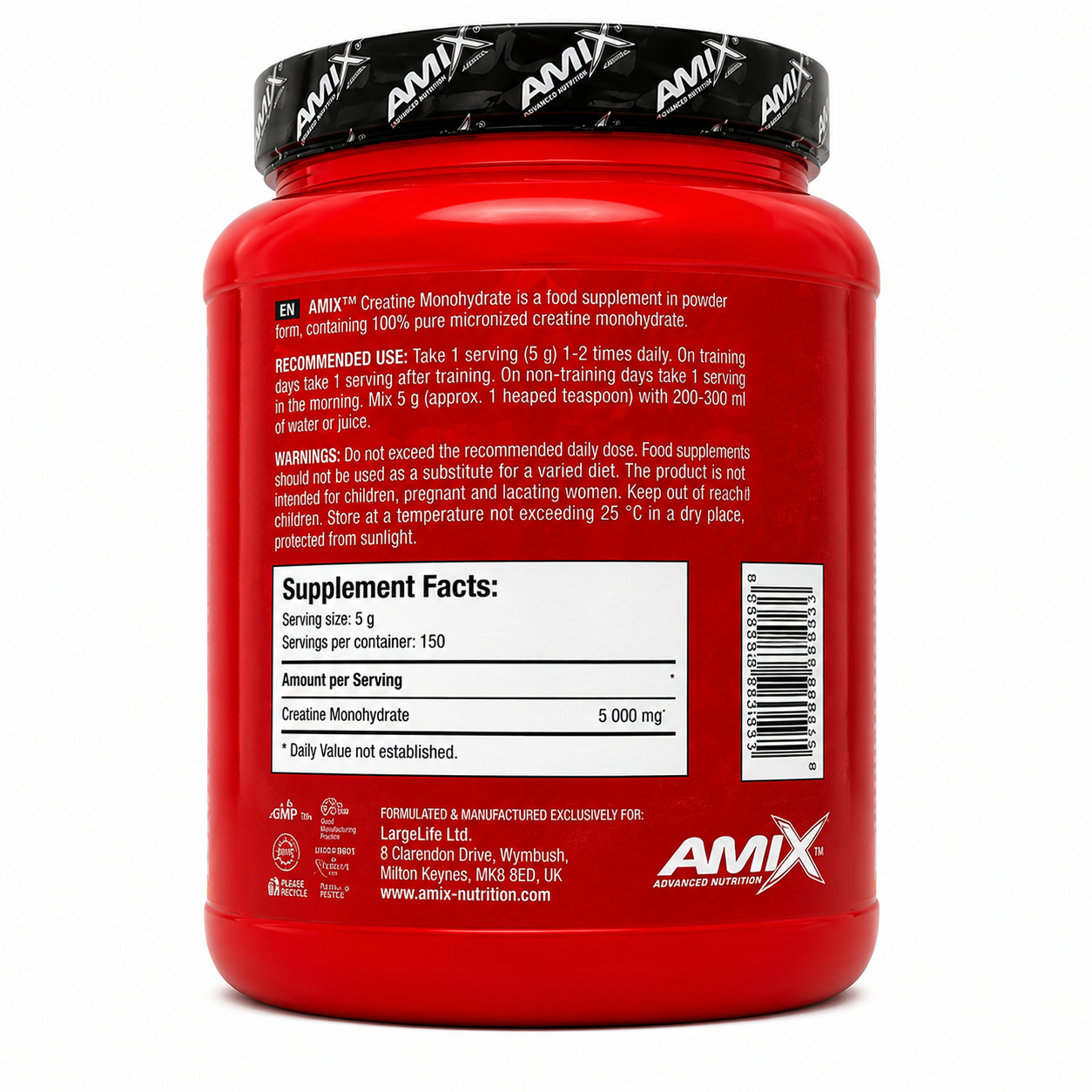 Creatina 500g+250g