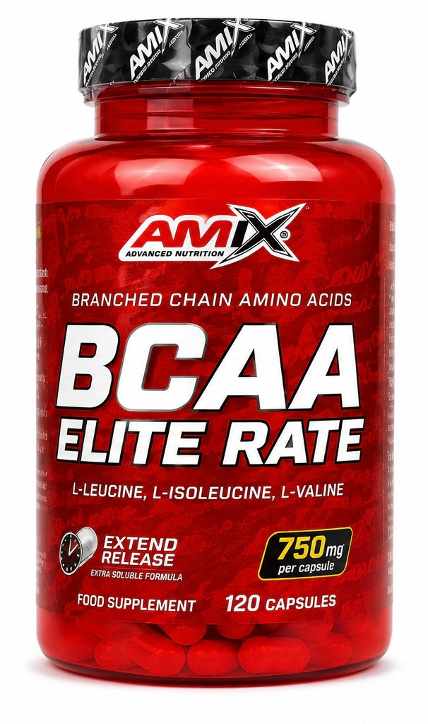 AMIX BCAA Elite Rate 120 Cápsulas