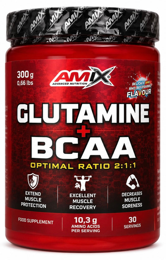 AMIX Glutamine + BCAA 300 g